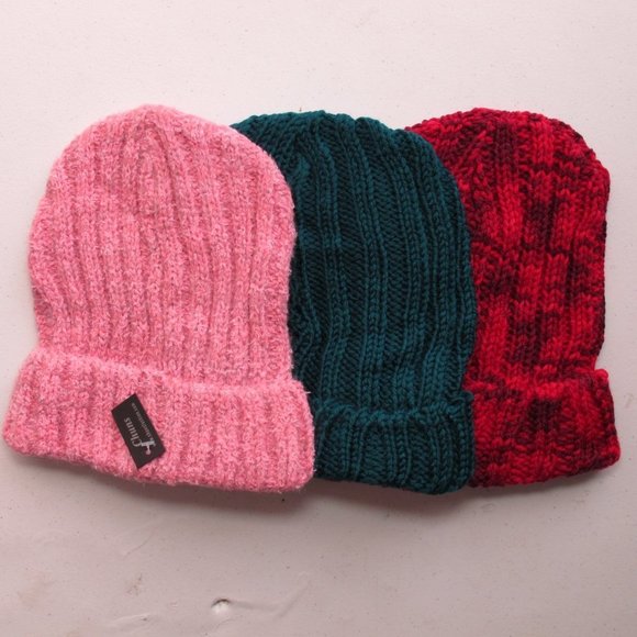 Chuns Accessories - Luxury Soft Knitted Beanies Pink, Green and Red #5. Your choice on color!!!!